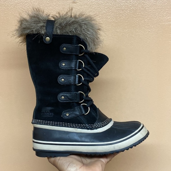 Sorel Joan Of Arctic Waterproof boots “Black Quarry” - Picture 4 of 17